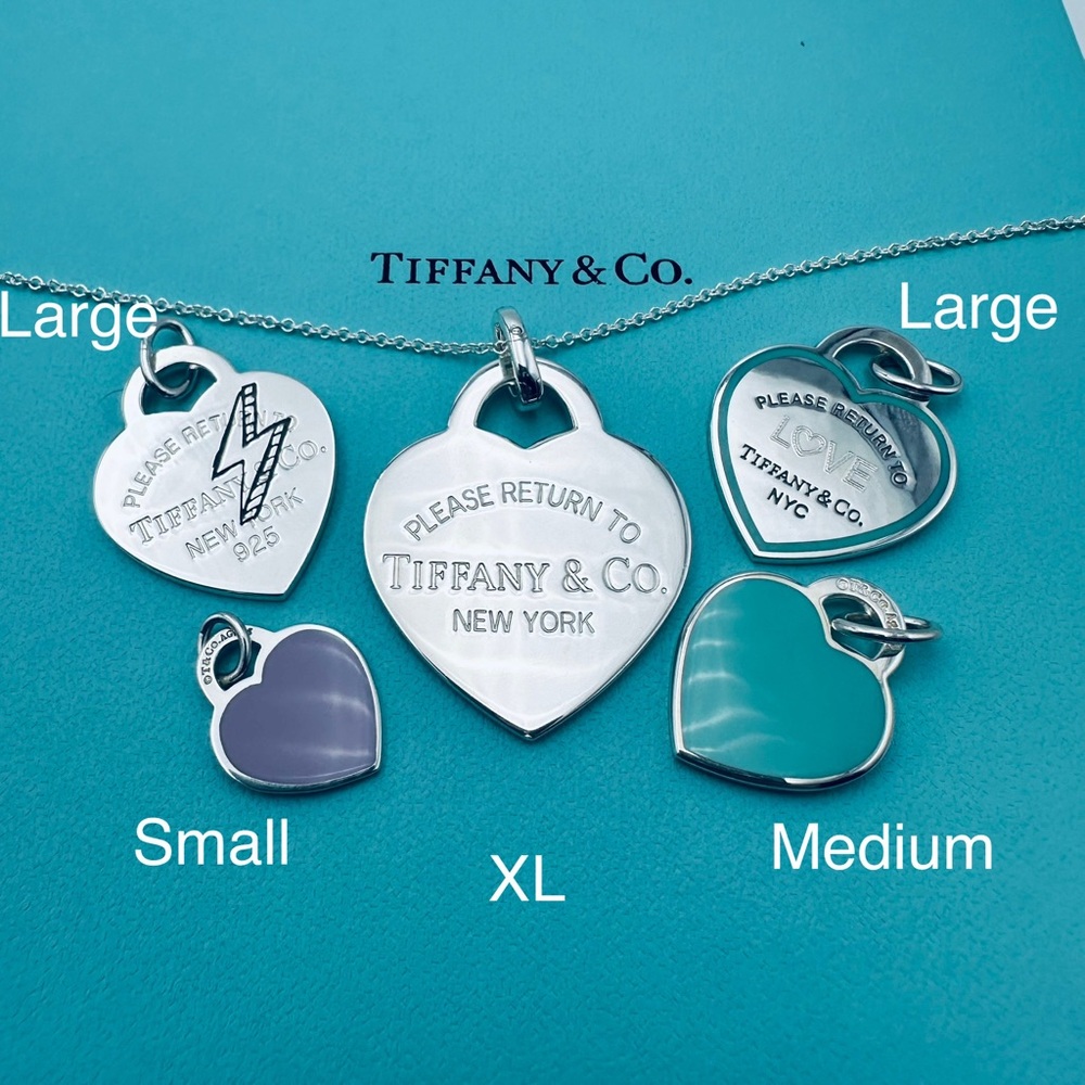 Tiffany & Co. Silver XL Heart Necklace